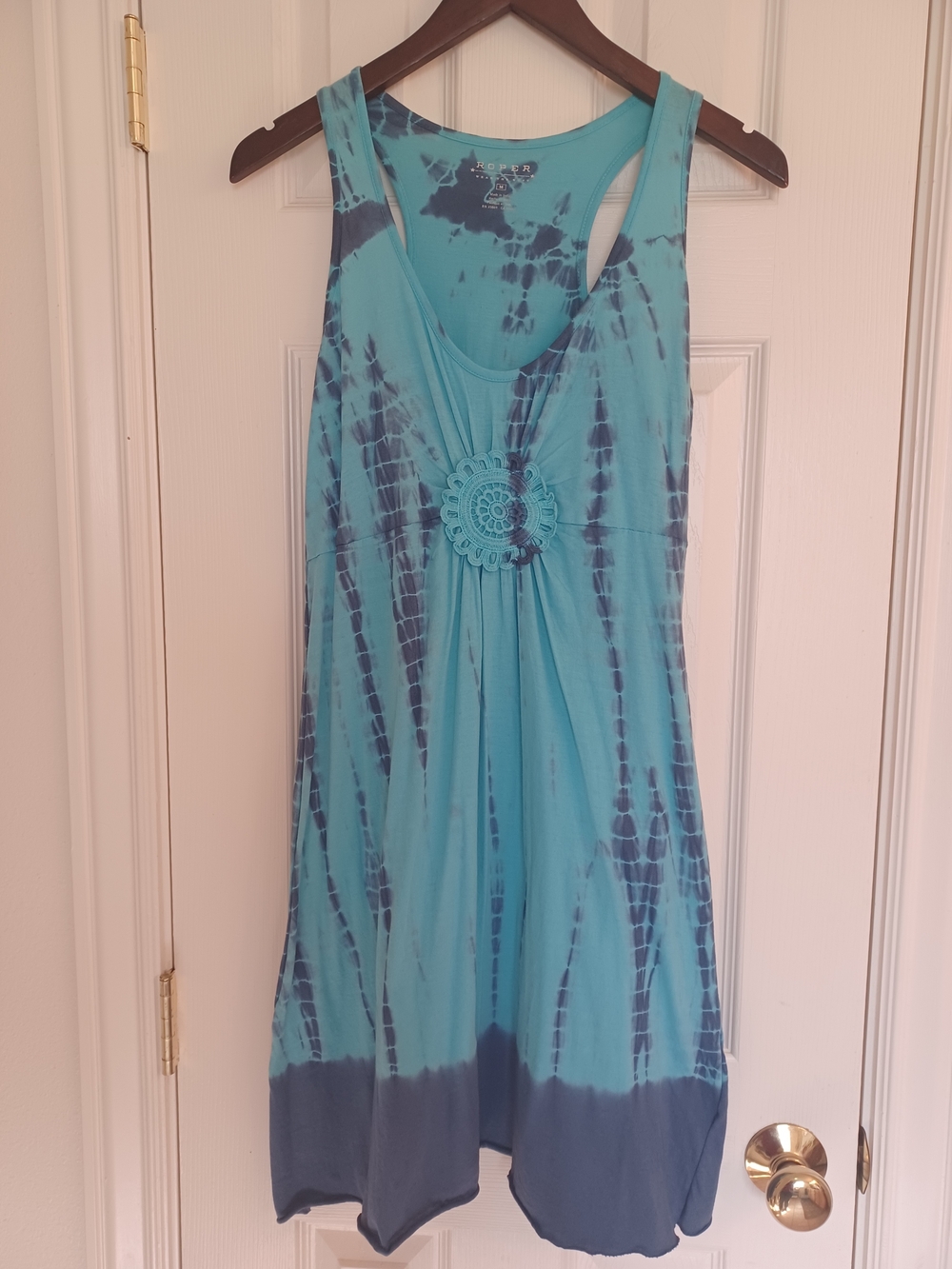 Roper Tie-Dye Sleeveless Mini Dress